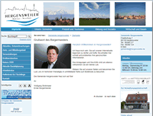 Tablet Screenshot of hergensweiler.de